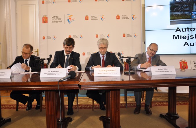 35 autobusów Solbus na LNG trafi do Warszawy