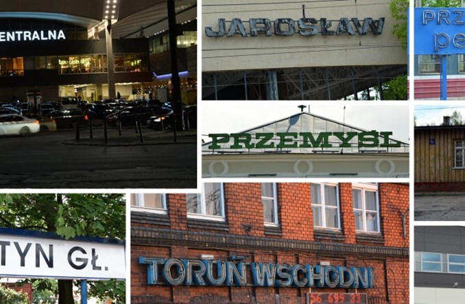 Miszmasz w nazewnictwie stacji. Dlaczego PLK nie są konsekwentne?