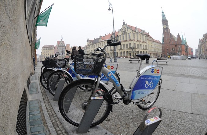 Wrocławski Rower Miejski się rozpędza