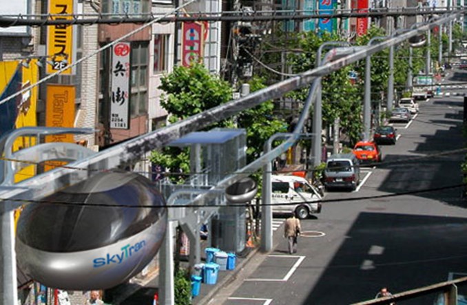 Tel Awiw też chce jeździć nad ziemią. Zbudują Sky Tran