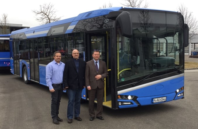 Solaris dostarczył autobus przyczepowy do Monachium