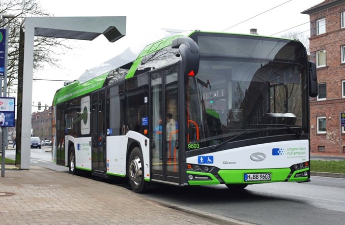 Elektryczne Solarisy Urbino rozpoczynają w Hanowerze erę elektromobilności