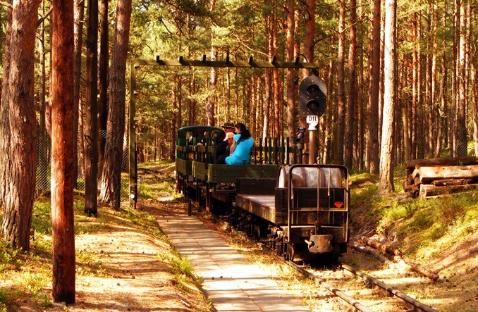 Zabytki kolei są także na Helu