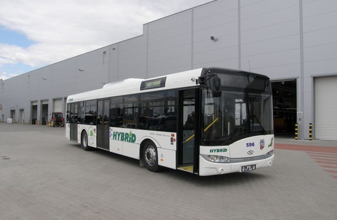Pierwszy autobus hybrydowy w Toruniu
