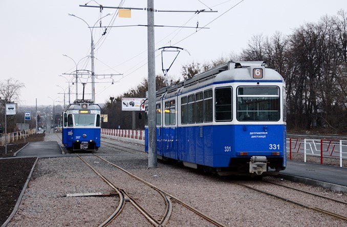 Winnica z nową linią tramwajową