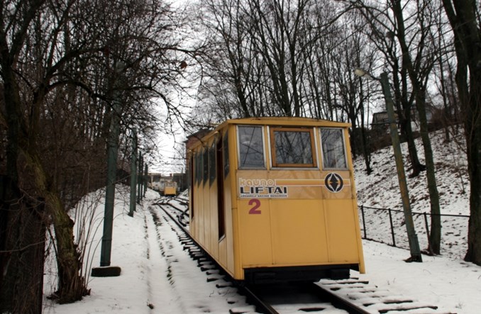 Kowno: Najstarszy funikular na Litwie