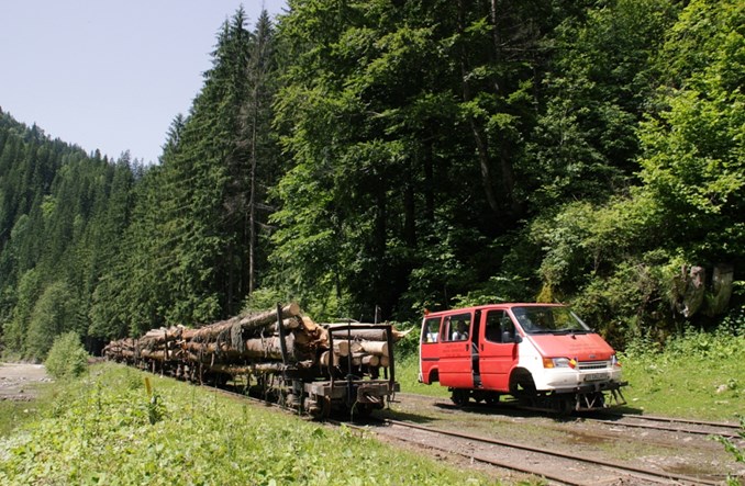 Rumunia: Wąskotorowym busem w Karpaty