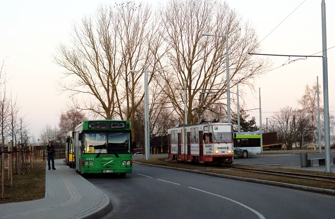 Lipawa. Tramwaj dotarł na osiedle