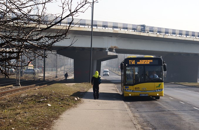 Sosnowiec wytycza buspasy na ul. 3 Maja