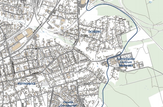 SWECO zaprojektuje tramwaj na południe Katowic. Zabudowę ominie bokiem