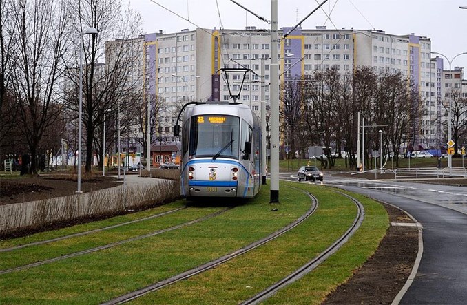 W Toruniu powstaje tramwaj na trawie. Cichszy i bezpieczniejszy
