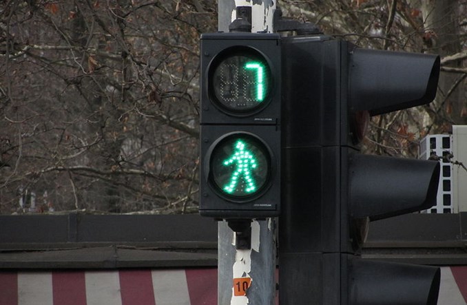 Londyn. Zielone światło dla pieszych ma się palić dłużej