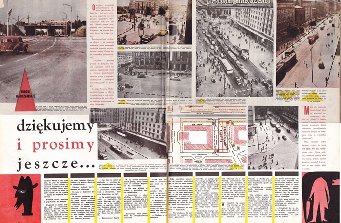 Warszawa. „Motor” w 1959 r.: Poszerzyć ulice! zwęzić chodniki!