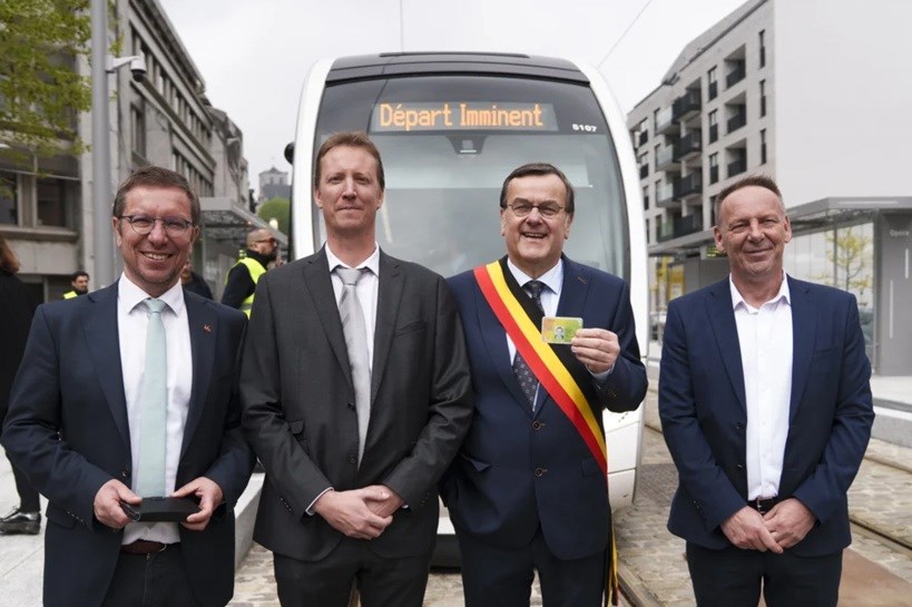 Tramwaje wróciły do Liège po 60 latach
