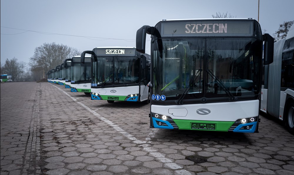 Nowe elektryki Solarisa dotarły do SPA Klonowica