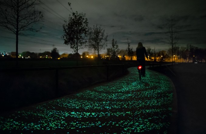 Ścieżka rowerowa Van Gogh’a malowana światłem Ścieżka rowerowa Van Gogh’a malowana światłem