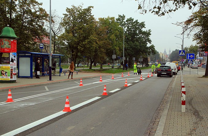Kraków: Powstają trzy nowe buspasy
