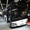 Solaris z elektrycznym przegubowcem na targach Busworld w Kortrijk [zdjęcia]