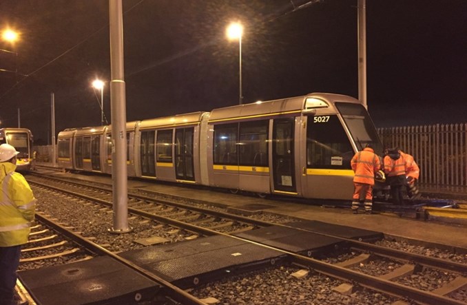 Do Dublina trafił 55-metrowy tramwaj Alstom Citadis