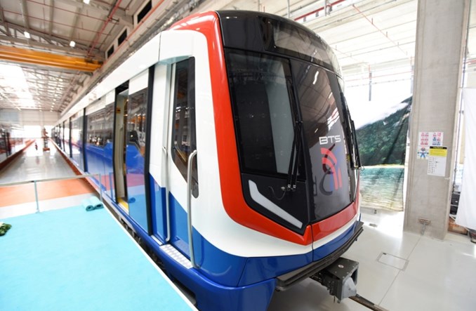 Siemens dostarcza pierwszy pociąg metra dla Bangkoku