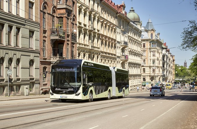 Goeteborg zamawia 30 kolejnych elektrobusów Volvo