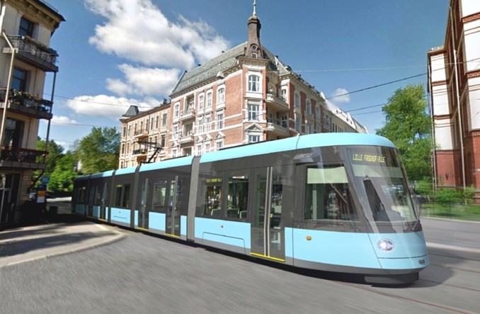 CAF dostarczy 87 tramwajów do Oslo CAF dostarczy 87 tramwajów do Oslo