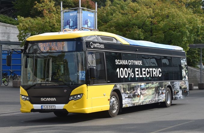 Scania na targach IAA w Hanowerze pozwoliła sprawdzić swój elektryczny autobus