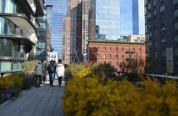 Nowojorski park The High Line ma już prawie 10 lat