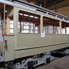 Zabytkowy tramwaj Maximum z 1901 r. w remoncie