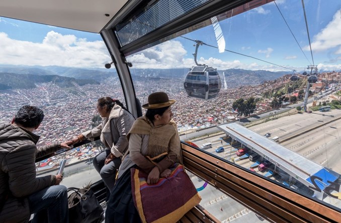La Paz kończy sieć miejskich kolei gondolowych. W sumie 33 km linii