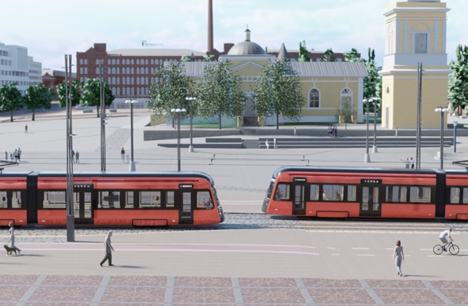 Tampere. Operatorem tramwajów będą… Koleje Fińskie