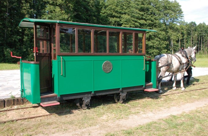 Tramwaj konny w Mrozach (fotorelacja)