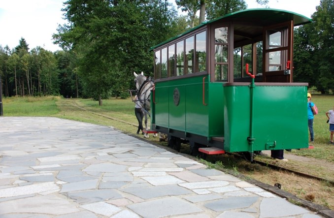 Tramwaj konny w Mrozach (fotorelacja)