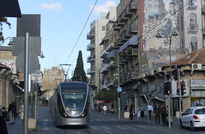 Jerozolima. CAF wygrał potężny przetarg na rozbudowę sieci tramwajowej