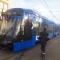 Pierwszy tramwaj „Lajkonik” od Stadlera na krakowskich torach Pierwszy tramwaj „Lajkonik” od Stadlera na krakowskich torach