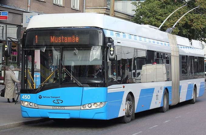 Tallinn za pięć lat pożegna autobusy spalinowe, za 15 lat – trolejbusy