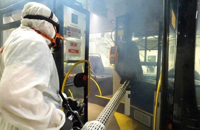 Częstochowa: Odkażanie miejskich tramwajów i autobusów Częstochowa: Odkażanie miejskich tramwajów i autobusów