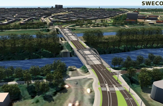 Wrocław: Nowe mosty Chrobrego z torowiskiem. Jest umowa Wrocław: Nowe mosty Chrobrego z torowiskiem. Jest umowa