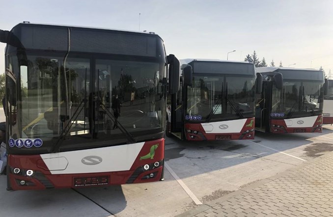 Debiut Solarisa w Opolu. Przyjechały pierwsze autobusy Debiut Solarisa w Opolu. Przyjechały pierwsze autobusy