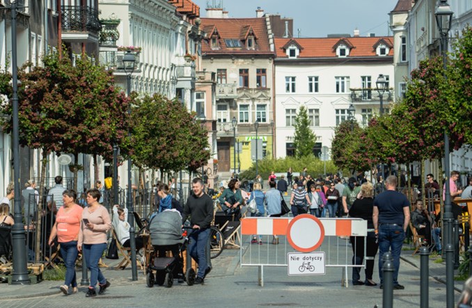 Gdańsk: Deptak na Wajdeloty. Udany pierwszy dzień
