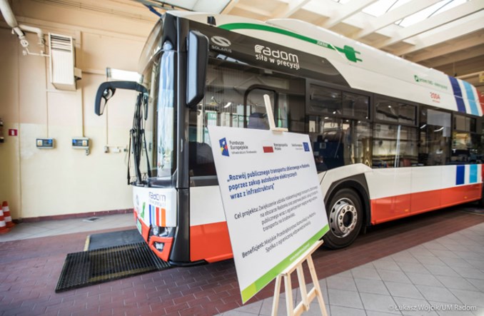 Radom kupi kolejne elektrobusy w ramach Zielonego Transportu Publicznego. Tym razem przegubowe