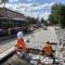 Bydgoszcz: Budowa trasy tramwajowej w ul. Kujawskiej w toku Bydgoszcz: Budowa trasy tramwajowej w ul. Kujawskiej w toku
