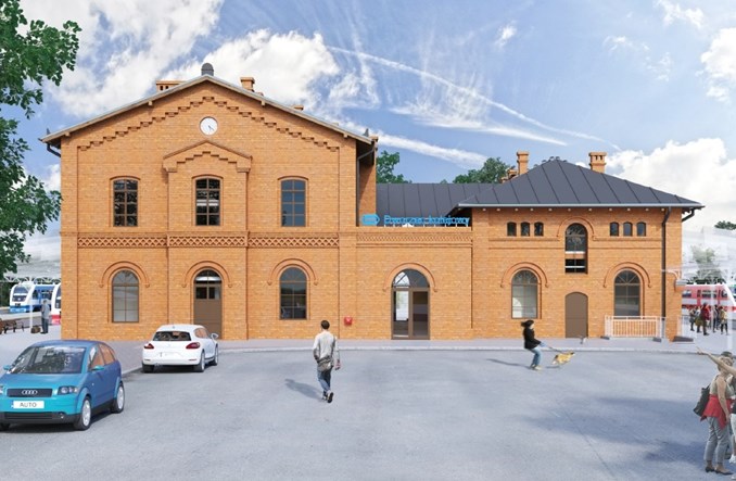 Dworzec w Rzepinie zostanie przebudowany. Nowy przetarg [wizualizacje]