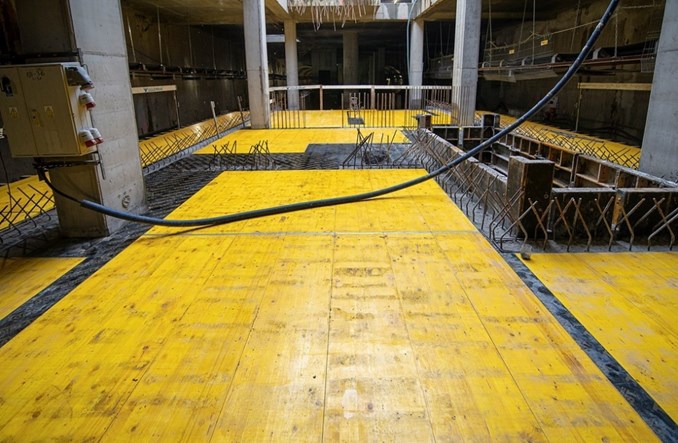 Metro na Bródno: Na Kondratowicza powstaje już peron Metro na Bródno: Na Kondratowicza powstaje już peron