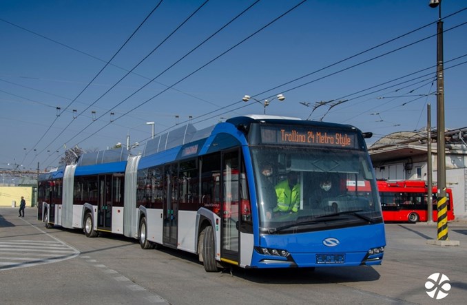 Bratysława: Dwuprzegubowe trolejbusy najpewniej przyjadą z Polski