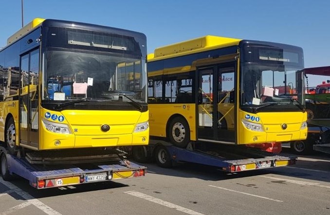 Dziewięć elektrobusów Yutong w kwietniu wyjedzie na ulice Polkowic