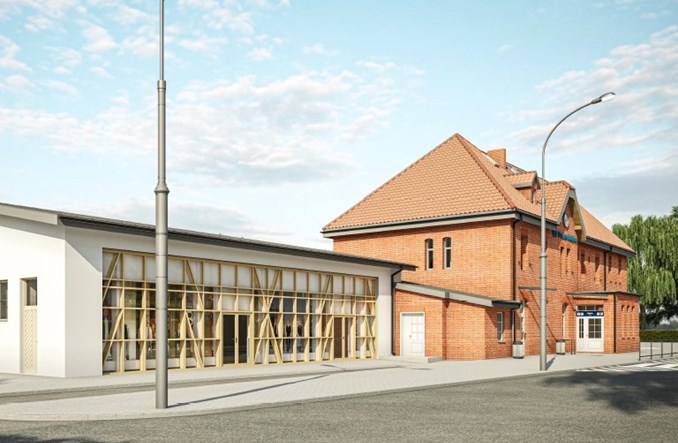 Dworzec w Pucku zostanie przebudowany. Ruszył przetarg [wizualizacje]