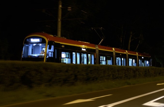 Warszawa: Tramwaje Hyundaia odbyły pierwsze jazdy testowe
