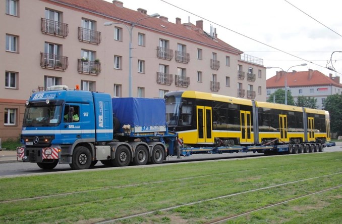 Nowe tramwaje Skody dotarły do Pilzna. W sierpniu jazdy próbne