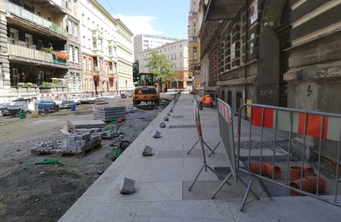 Szczecin: Trwa przebudowa ulic w Śródmieściu Szczecin: Trwa przebudowa ulic w Śródmieściu